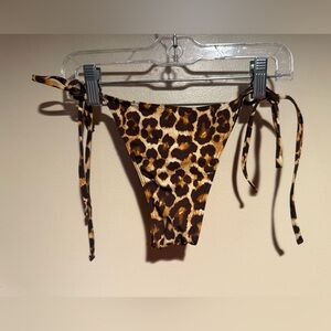 TROPIC OF C Praia Bikini Bottoms in cheetah NWT size medium